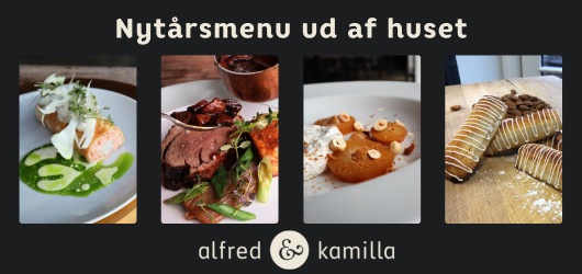 Nytårsmenu fra Alfred & Kamilla