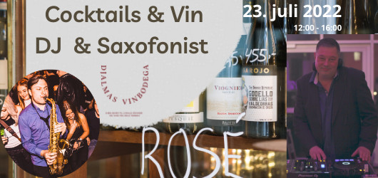 Cocktails & Vin / DJ & Saxofonist